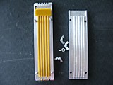Раскрытая форма с залитыми свечами
